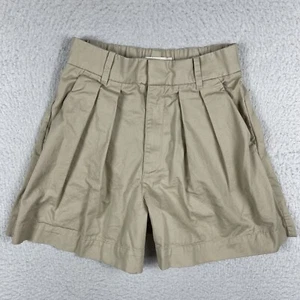 Abercrombie & Fitch Shorts Womens Small Beige Pleated Hiking Safari Hike Camping - Picture 1 of 14