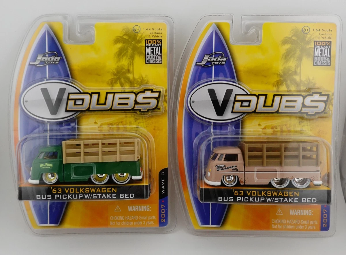 Jada TOYS 1/64 V DUB$ フォルクスワーゲン 7種セット Jada TOYS 1/64 V DUB$ フォルクスワーゲン 7種セット