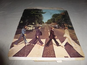 BEATLES ABBEY ROAD RECORD STORE DISPLAY SIGN PROMO RARE 3D 1969 VINTAGE LENNON   - Picture 1 of 9