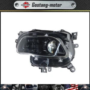 Left Side Projector Black Headlight Halogen Type Fit For Jeep Cherokee 2014-2018 - Picture 1 of 12