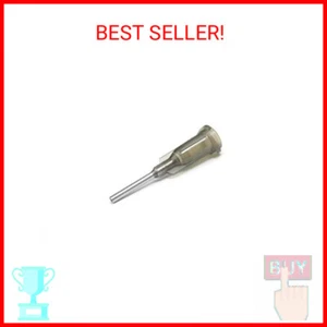 20 Pack - 16 Ga 1/2 Inch Blunt Tip Dispensing Needle with Luer Lock,Gray - Picture 1 of 2