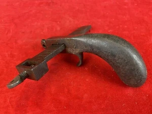 Antikes Leder Schneidewerkzeug, OSBORNE Newark ~ Schusterwerkzeug, Patent 17.01.1877 - Bild 1 von 9