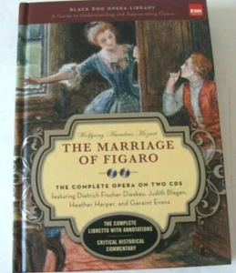 Marriage of Figaro 2014 Hardcover/2 CD's Black Dog Opera Library - Picture 1 of 2