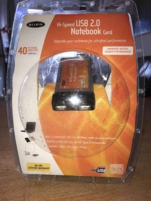 Belkin Hi Speed Usb 2.0 Notebook Card New - Image 1 of 2