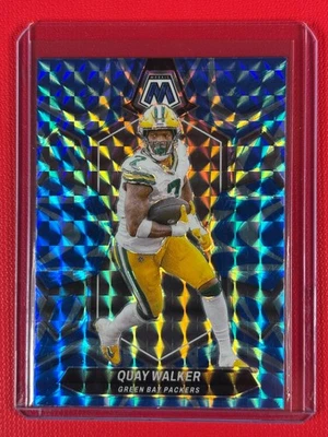 2024 Panini Mosaic - Quay Walker #83 Reactive Blue Mosaic Prizm - Image 1 of 2