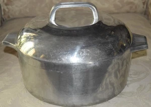Vintage Magnalite Wagner Ware 4248-P Round Dutch Oven or Stock Pot! EX 5 Quart! - Picture 1 of 5