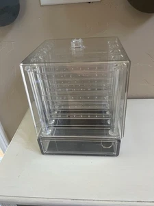 Acryl Ohrring Etui transparent Ständer Schmuckkästchen Gestelle - Bild 1 von 4