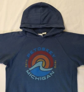 MICHIGAN PETOSKEY HOODIE KIDS SIZE MEDIUM - Picture 1 of 3