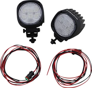 Kuryakyn Lodestar High Output Driving Flood Lights 1850L Clear - Picture 1 of 1