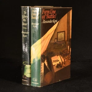 1968-1969 2vol To Glory We Steer & Form Line of Battle by Alexander Kent Firs... - Picture 1 of 10