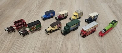 Lledo Days Gone Group Of 9 Classic Cars + Percy Tank Engine Diecast Toy Cars - Image 1 of 4