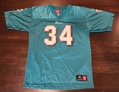 Футболка Reebok NFL Miami Dolphins No34 Рики Уильямса молодежный размер XL - Изображение 1 из 4