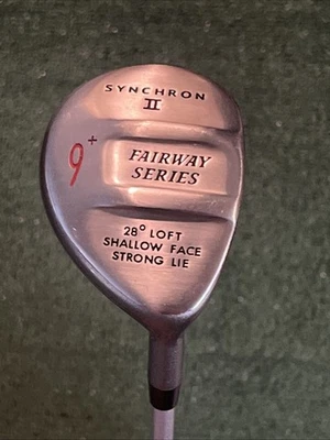 Synchron II Fairway Series 9+ 28° Loft Shallow Face Strong Lie Lo Flex 42” - Image 1 of 4