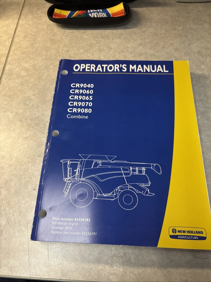 NUEVO MANUAL DE OPERADOR COMBINADO HOLLAND CR9040 CR9060 CR9065 CR9070 CR9080 Foto 1 de 1