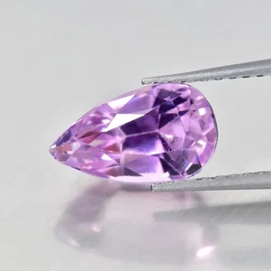 2.55Ct Pear_Premium Transparent Natural Pink Kunzite Gemstone - Picture 1 of 1