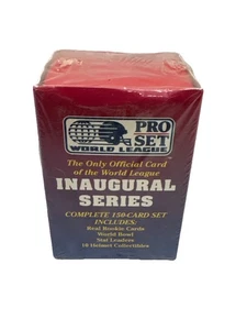 1991 Pro Set World League Inaugural Series Football Card Set Factory Sealed 101 - Picture 1 of 6