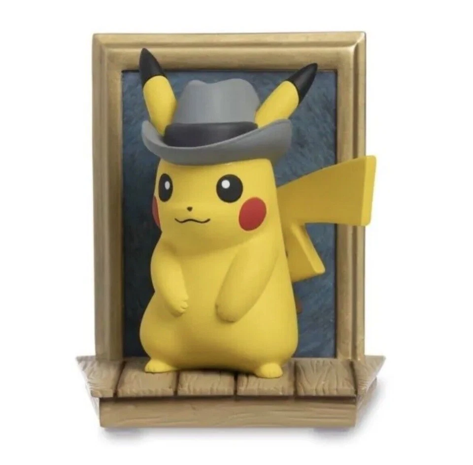 Pokémon Center × Van Gogh Museum: Pikachu Inspired by Self-Portrait with Grey Felt Hat Figurine