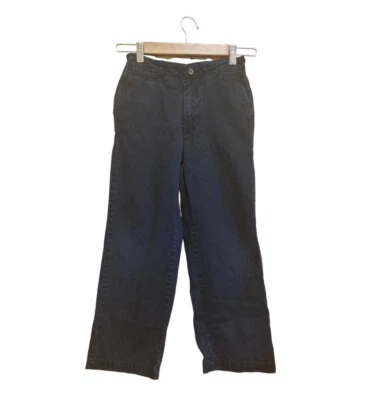 Pantalones de vestir Gap Kids ajustados azules uniforme talla 8 Foto 1 de 3