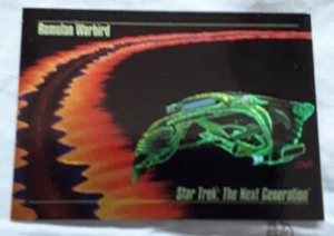1993 Star Trek The Next Generation Insert Card S-2 Romulan Warbird - Bild 1 von 2