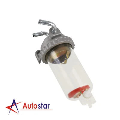 Separador de sedimentador de agua combustible para Isuzu NQR NPR NPR-HD 1998-2004 4HE1 4,8 L Foto 1 de 4