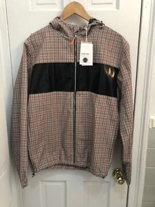 Chaqueta Helmut Lang Hombre Techno Plaid W.R Cremallera Frontal Talla S - Imagen 1 de 8