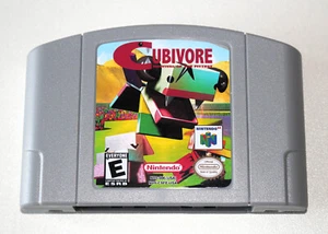 Cubivore English Version Game For N64 NTSC-U/C US Canada Doubutsu Banchou - Picture 1 of 3