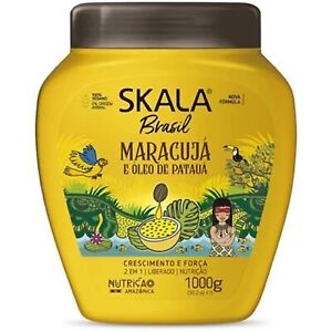 SKALA - Brésil - Crème De Traitement 2 Em 1 Maracuja E Huile De Pataua 1 Kg - (Pa