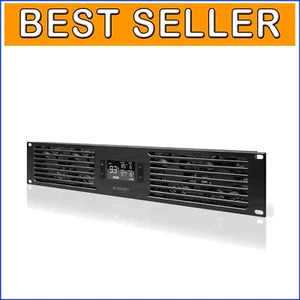 Silent 2U Rack Cooling Fan System with Intelligent Controls & High Airflow - Picture 1 of 9