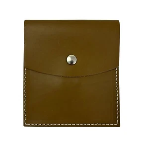 Arte & Cuoio Geldbörse Leder Etui Italy Grün Etui Accordian Academia - Bild 1 von 6