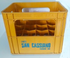 CASSETTA PORTABOTTIGLIE IMPILABILI 12 POSTI PER BOTTIGLIE DA 1 LITRO ACQUA VINO