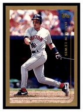 1999 Topps #157 DARREN LEWIS Boston Red Sox