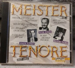 CD Meister Tenöre Schmidt, Tauber,Anders - Bild 1 von 2
