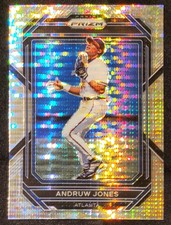 2023 Panini Prizm Baseball Andruw Jones Pulsar Prizm #246 Atlanta Braves
