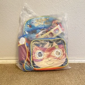 "Mochila grande escolar Ryan's World Boys lonchera bolsa de sujeción botella de agua 16""" - Imagen 1 de 14