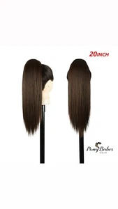 Straight Perfection Ponytail Extension 20"Inch - Picture 1 of 15