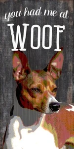 Letrero Rat Terrier - You Had me at WOOF 5x10 - Imagen 1 de 1