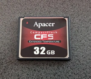 Apacer 32gb compact flash card - Photo 1/1