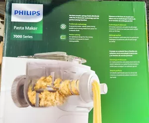 Philips 7000 Series Pasta Maker ProExtrude Technology Mixing 8 discs White Open - Picture 1 of 3
