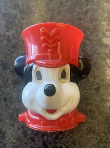 Vintage Mickey Mouse Dirigent Plastikbecher Walt Disney - Bild 1 von 9