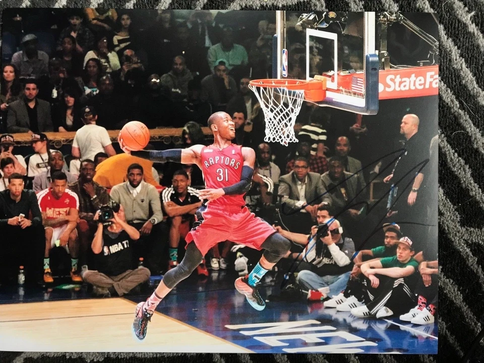 Foto autografiada firmada por Terrence Ross de los Toronto Raptors 11x14 certificado de autenticidad Foto 1 de 1