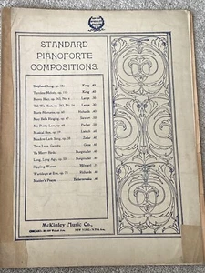 1897 MUSIC BOX Caprice Sheet Music PIANO SOLO by Emanuel Liebich, Op. 19 - Picture 1 of 3