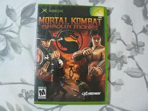 Mortal Kombat: Shaolin Monks (Microsoft Xbox, 2005) Completo - TESTATO FUNZIONANTE - Foto 1 di 4