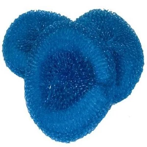 Dawn Poly Mesh Scrubber, 3 Pack, Blue - Picture 1 of 1