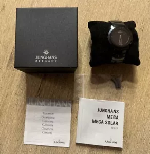 Vintage Junghans MEGA Solar Ceramic Funkuhr 018/1112, Aussehen: So gut wie neu! - Bild 1 von 3