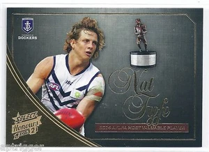 2015 Select Honours 2 Medal Winner (MW5) Nat FYFE Fremantle - Picture 1 of 1