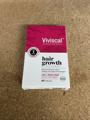 Viviscal Advanced Health Care Suplemento para el crecimiento del cabello de la mujer - 60 comprimidos - 27/10 Foto 1 de 2