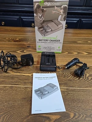 Lote de 10 cargadores de batería universales para cámara de iones de litio Canon Nikon Sony TC-200 Foto 1 de 4