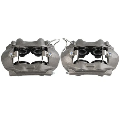 Pinzas de freno delanteras izquierda derecha 2 piezas para Ford Mustang 1965-1966 184401 184400 Foto 1 de 4