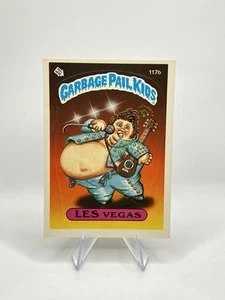 1986 Topps Garbage Pail Kids Les Vegas One Asterisk #117b - Picture 1 of 2