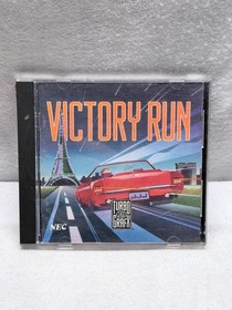 Victory Run TurboGrafx-16 (PC Engine) HuCard with Case